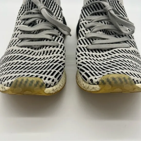 Adidas Mens NMD R1 STLT Primeknit Sneakers Black Gray Lace Up Shoes Size 13