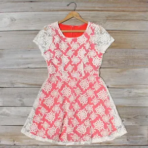 Aisle & Lace Dress in Geranium