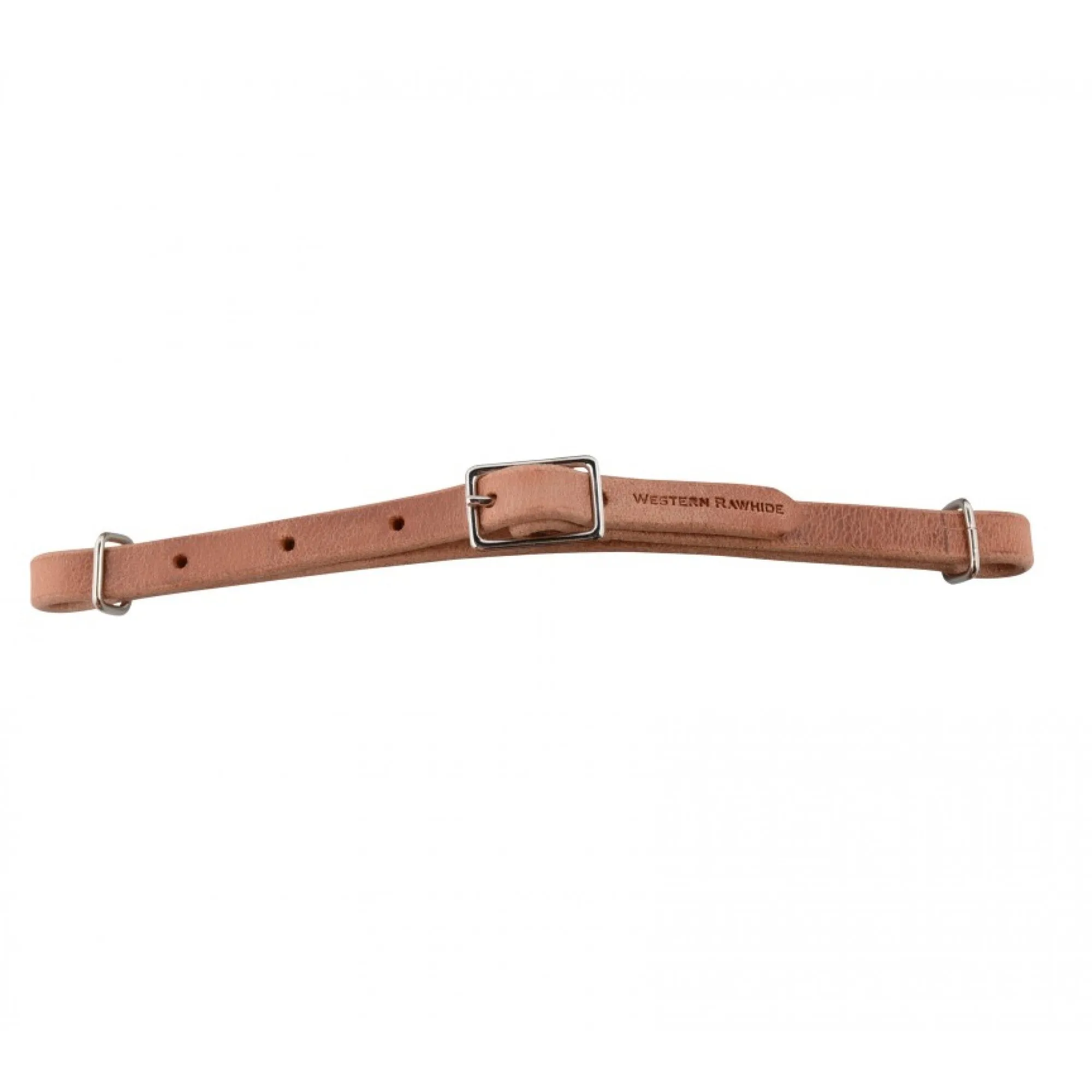 All Leather Curb Strap