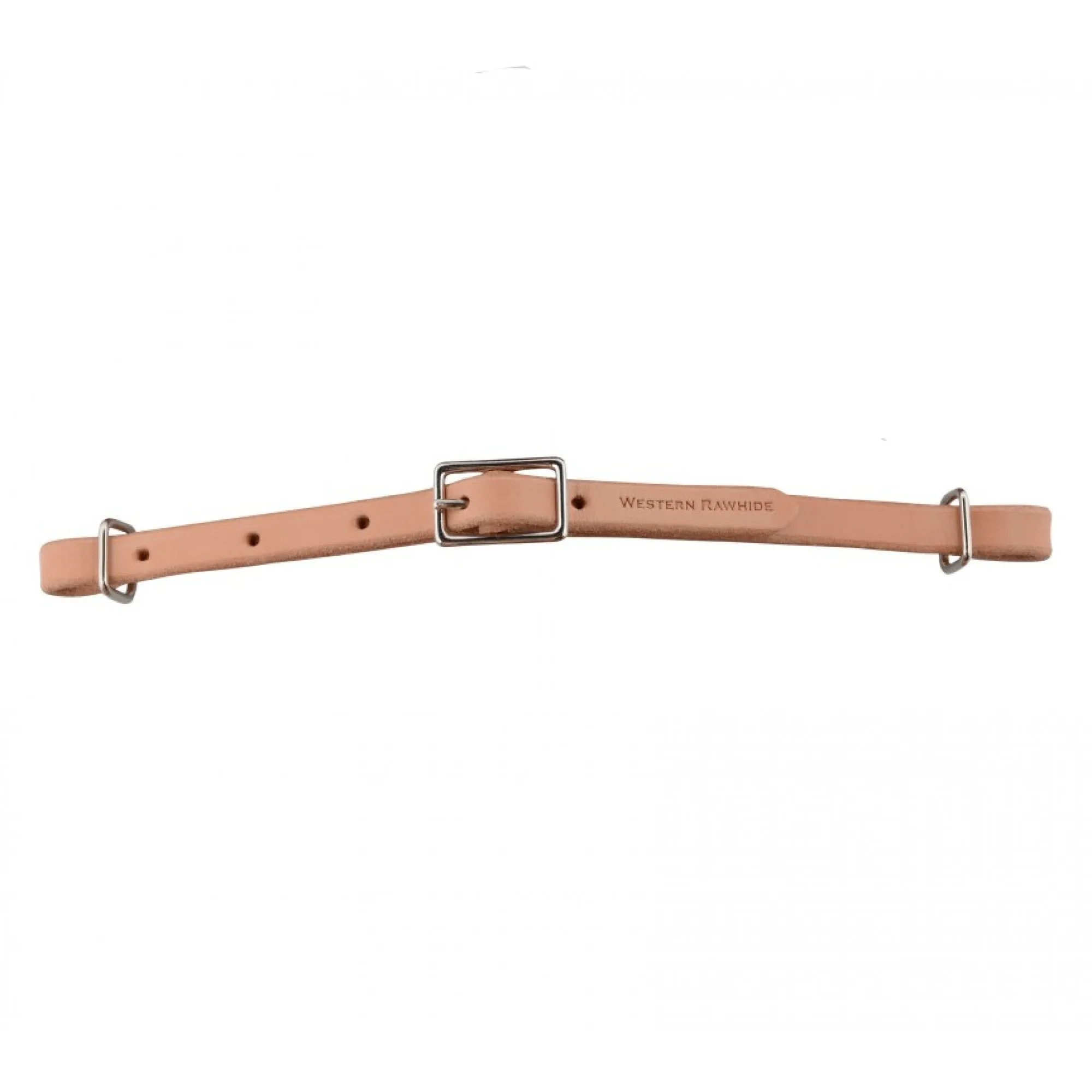 All Leather Curb Strap