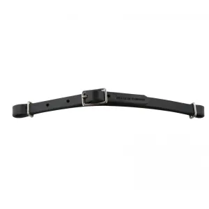 All Leather Curb Strap