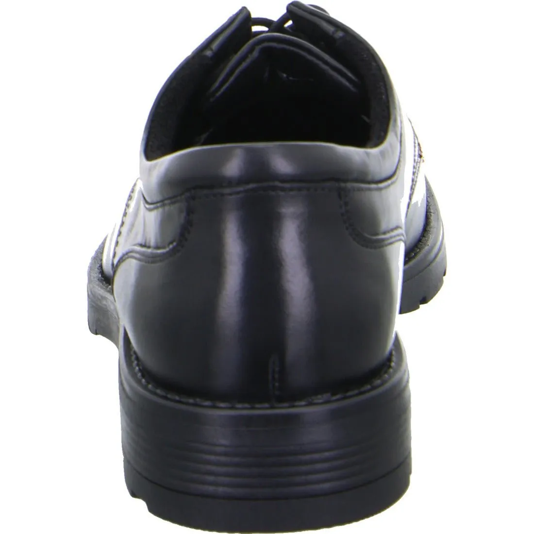 'Allesio' men's lace-up shoe - black