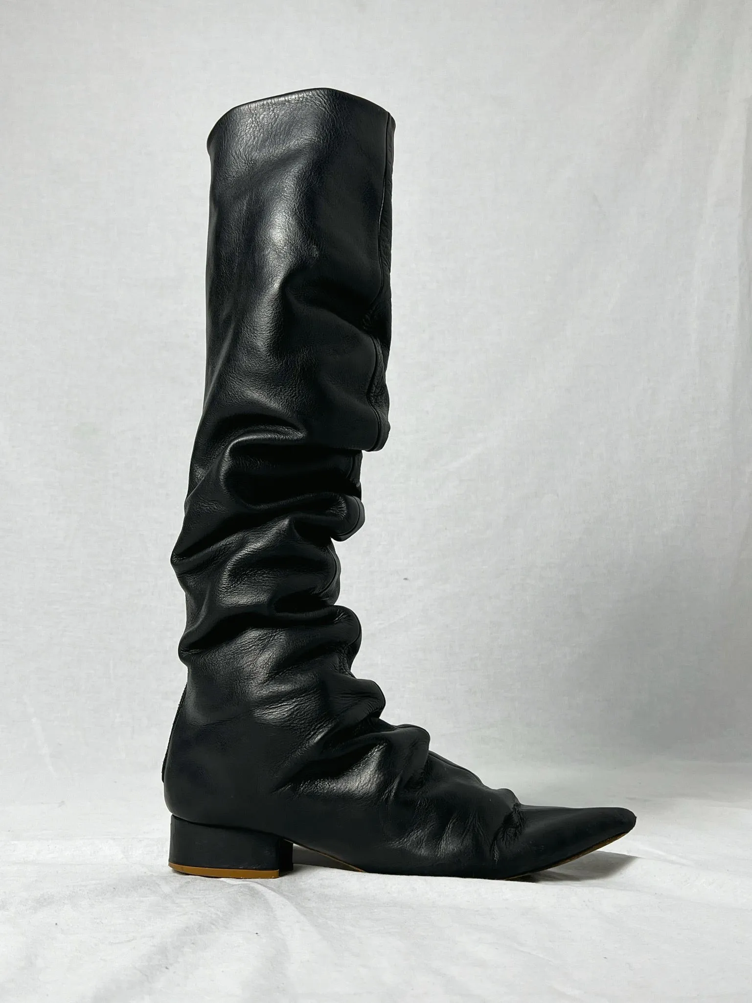 ANN DEMEULEMEESTER KNEE HIGH BOOTS