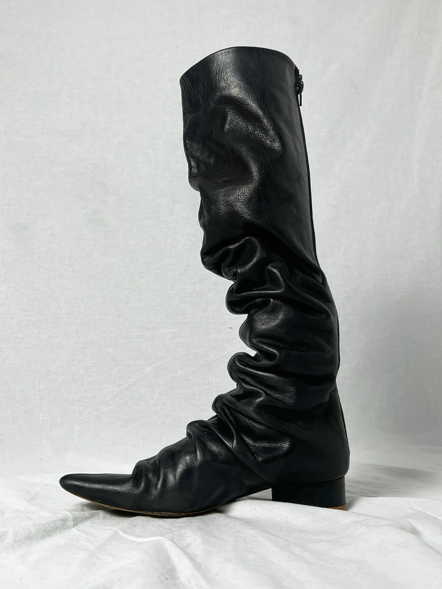 ANN DEMEULEMEESTER KNEE HIGH BOOTS