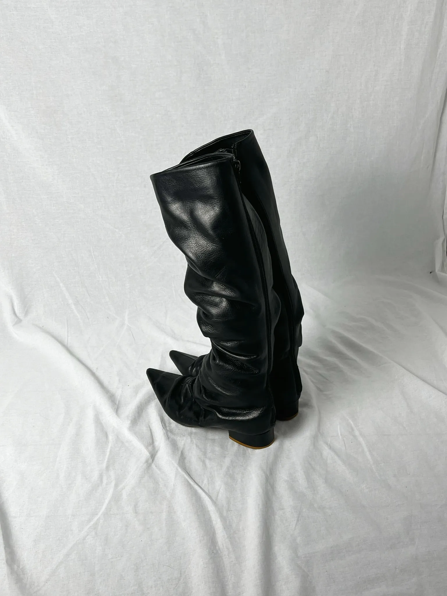 ANN DEMEULEMEESTER KNEE HIGH BOOTS