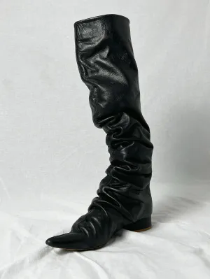 ANN DEMEULEMEESTER KNEE HIGH BOOTS