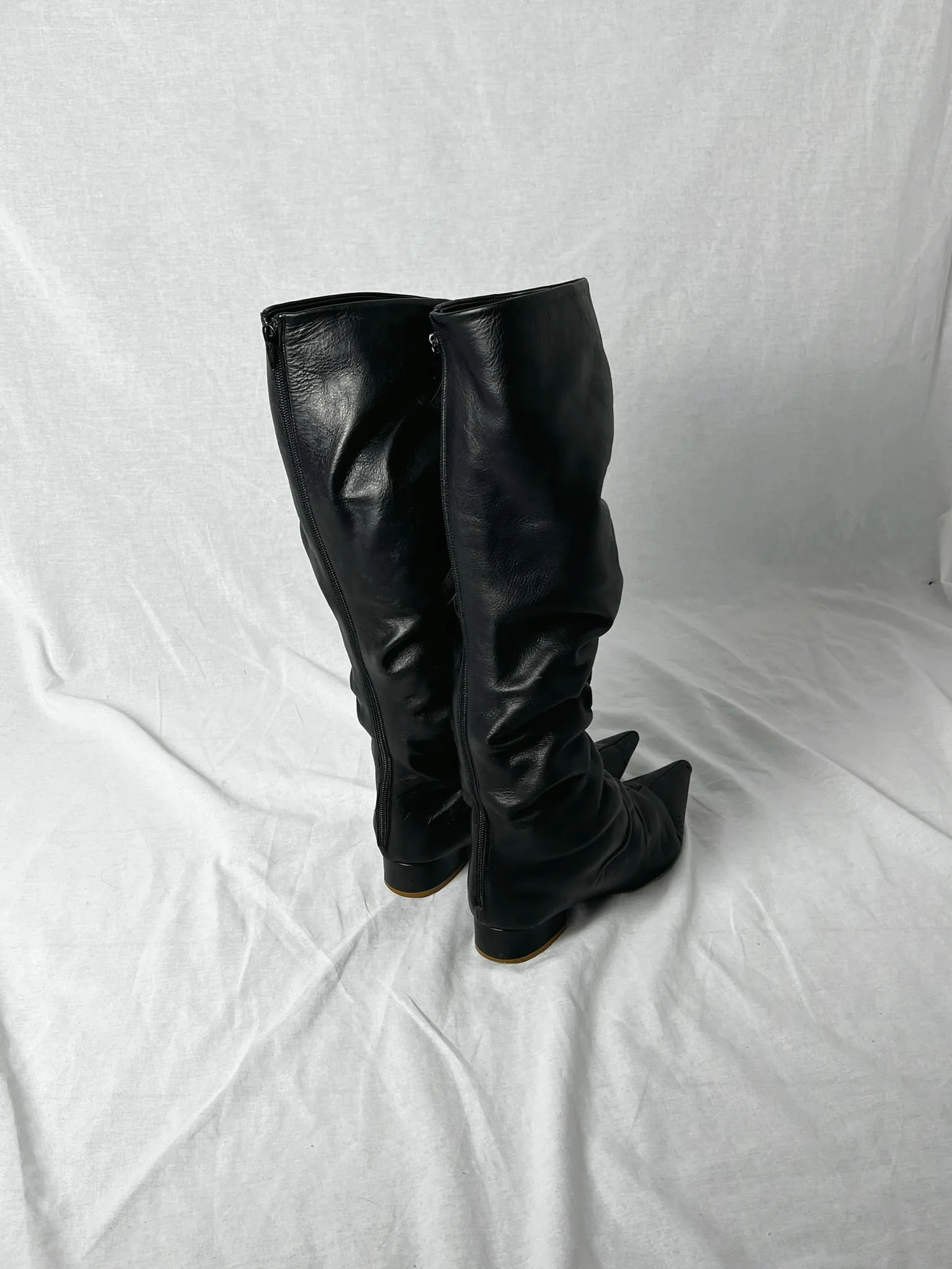 ANN DEMEULEMEESTER KNEE HIGH BOOTS