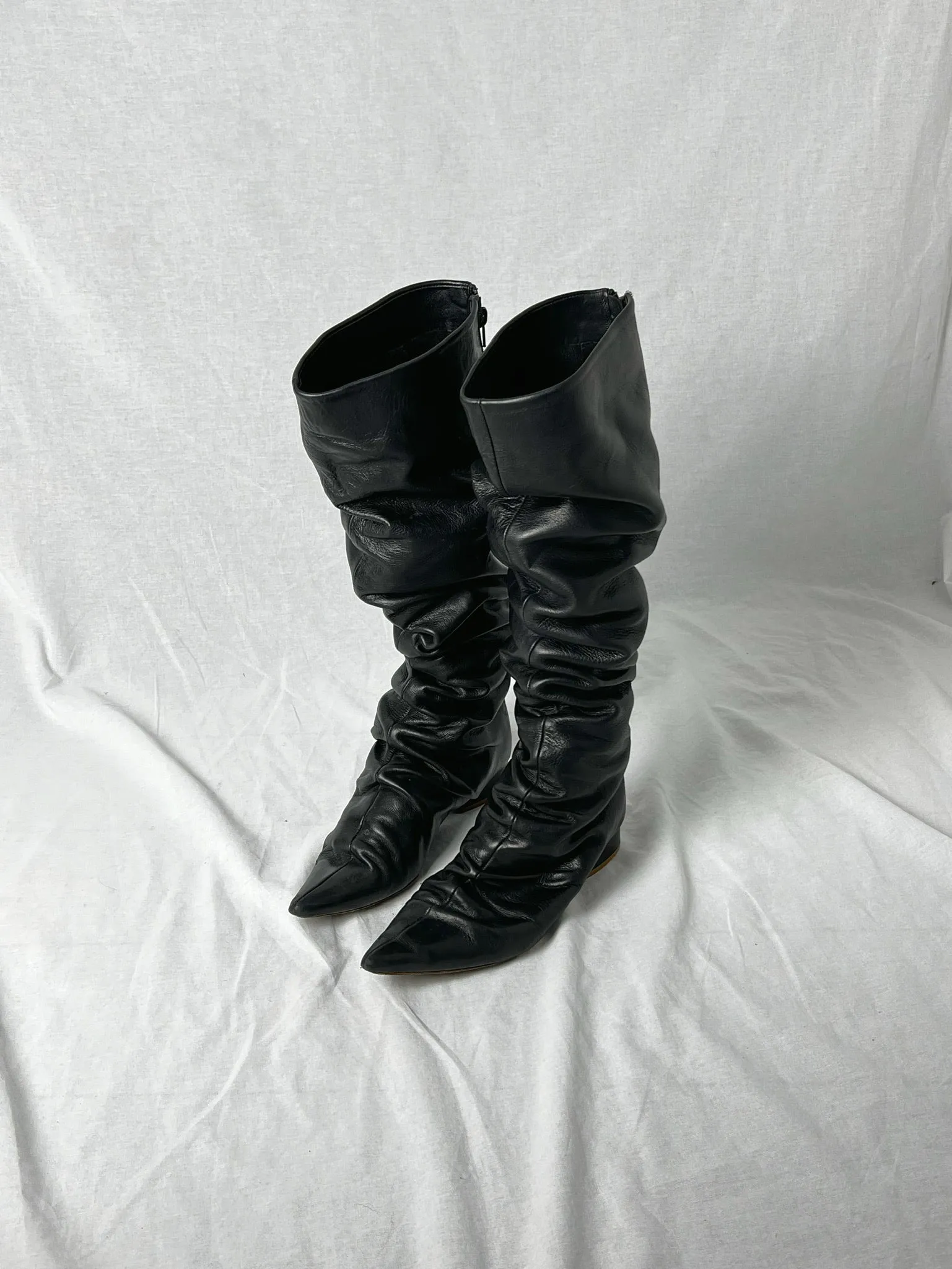 ANN DEMEULEMEESTER KNEE HIGH BOOTS