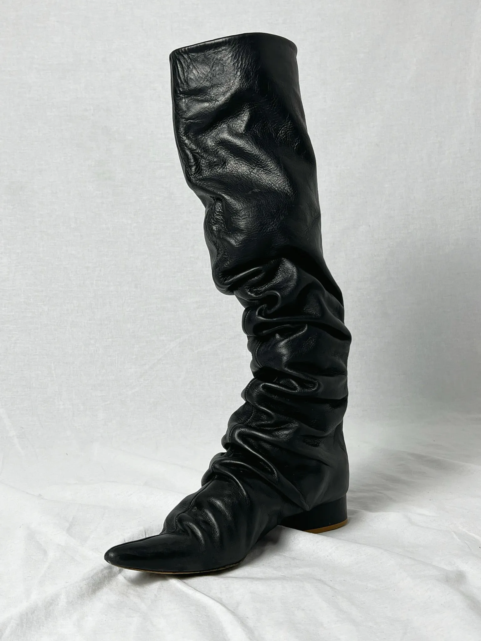 ANN DEMEULEMEESTER KNEE HIGH BOOTS