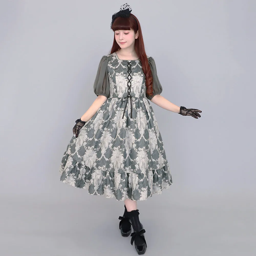 Arabesque Lace-Up Dress