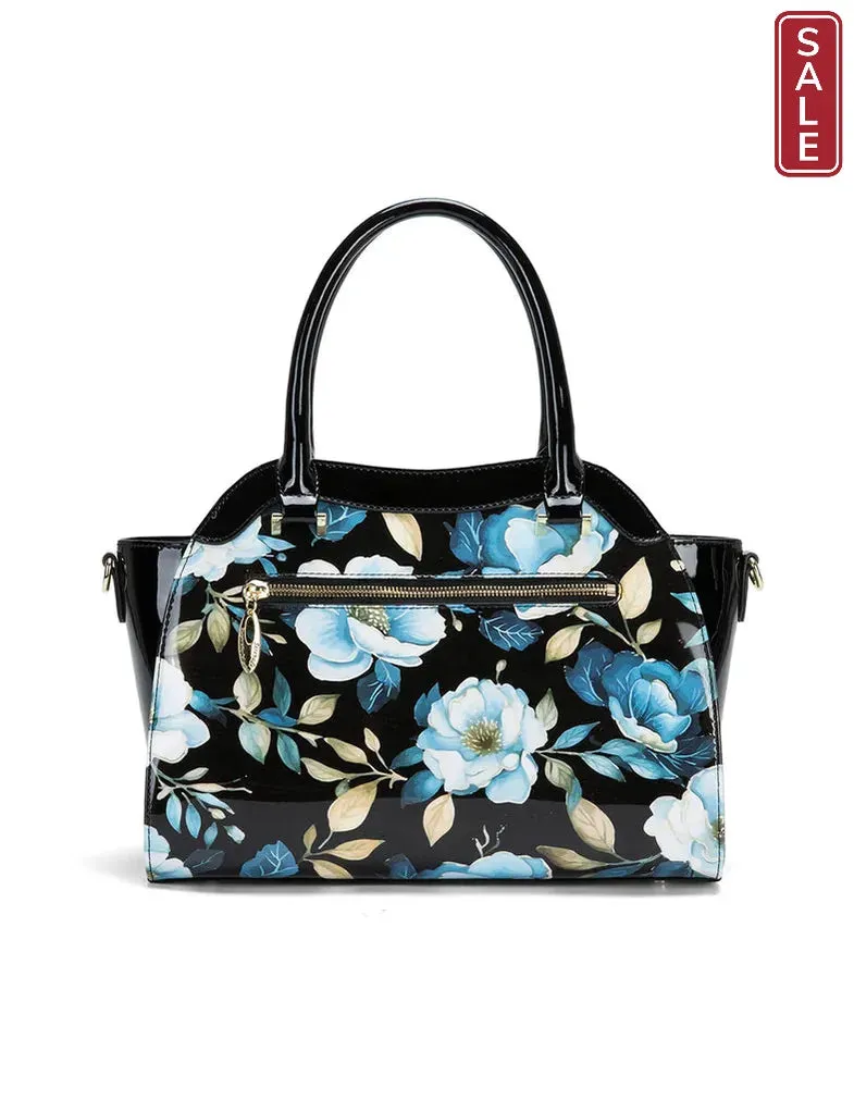 Astoria Patent Leather Grip Bag