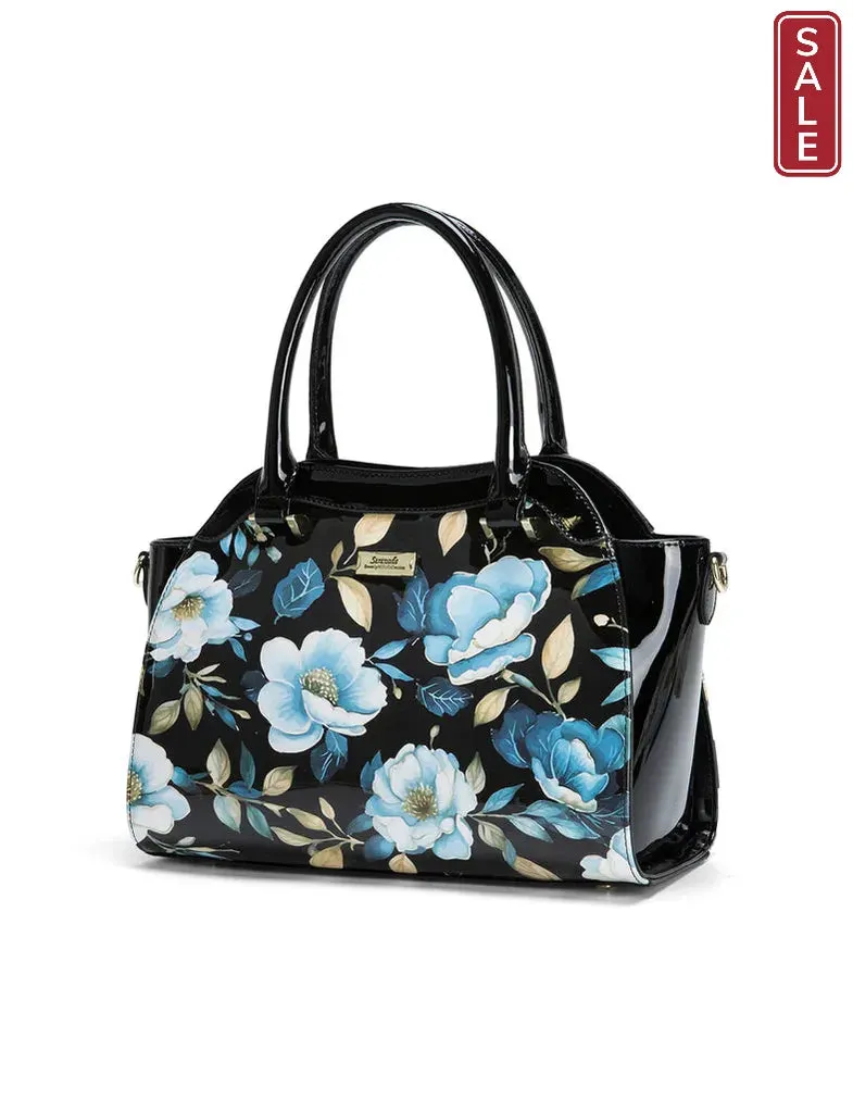 Astoria Patent Leather Grip Bag