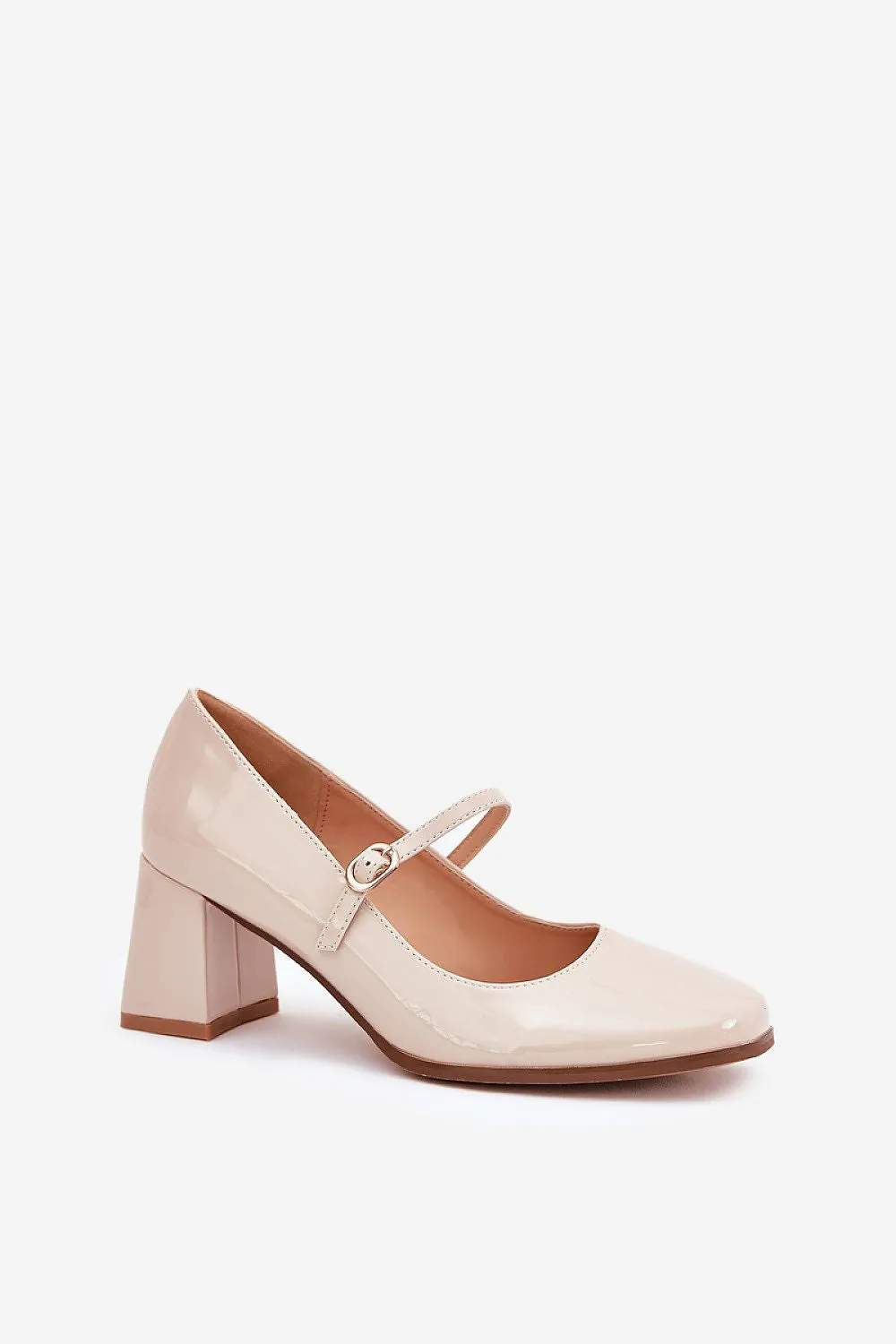 Block heel pumps Step in style