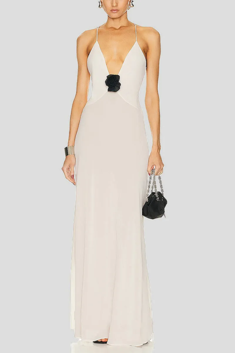 BM0193 Rose Maxi Cami Dress