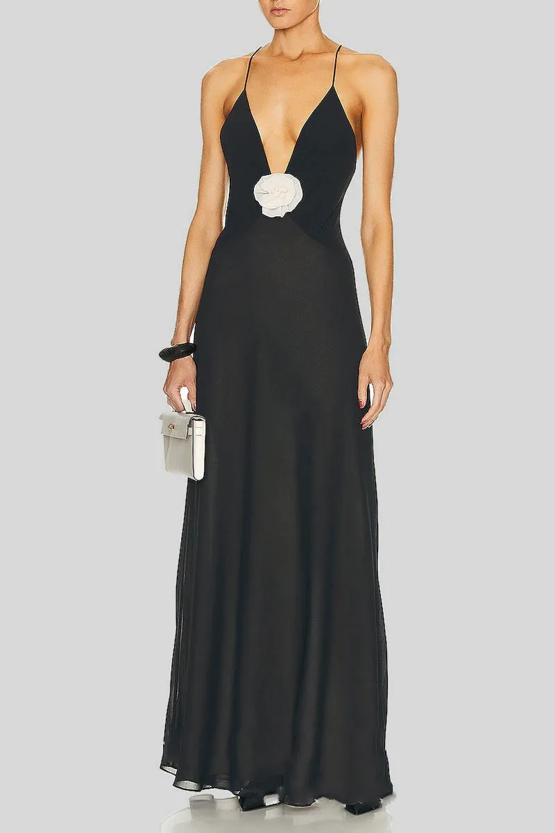 BM0193 Rose Maxi Cami Dress