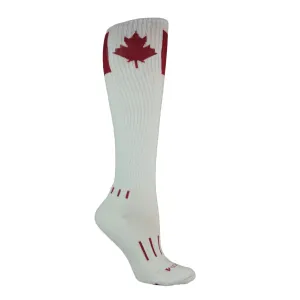 Canada Maple Flag Knee High Socks