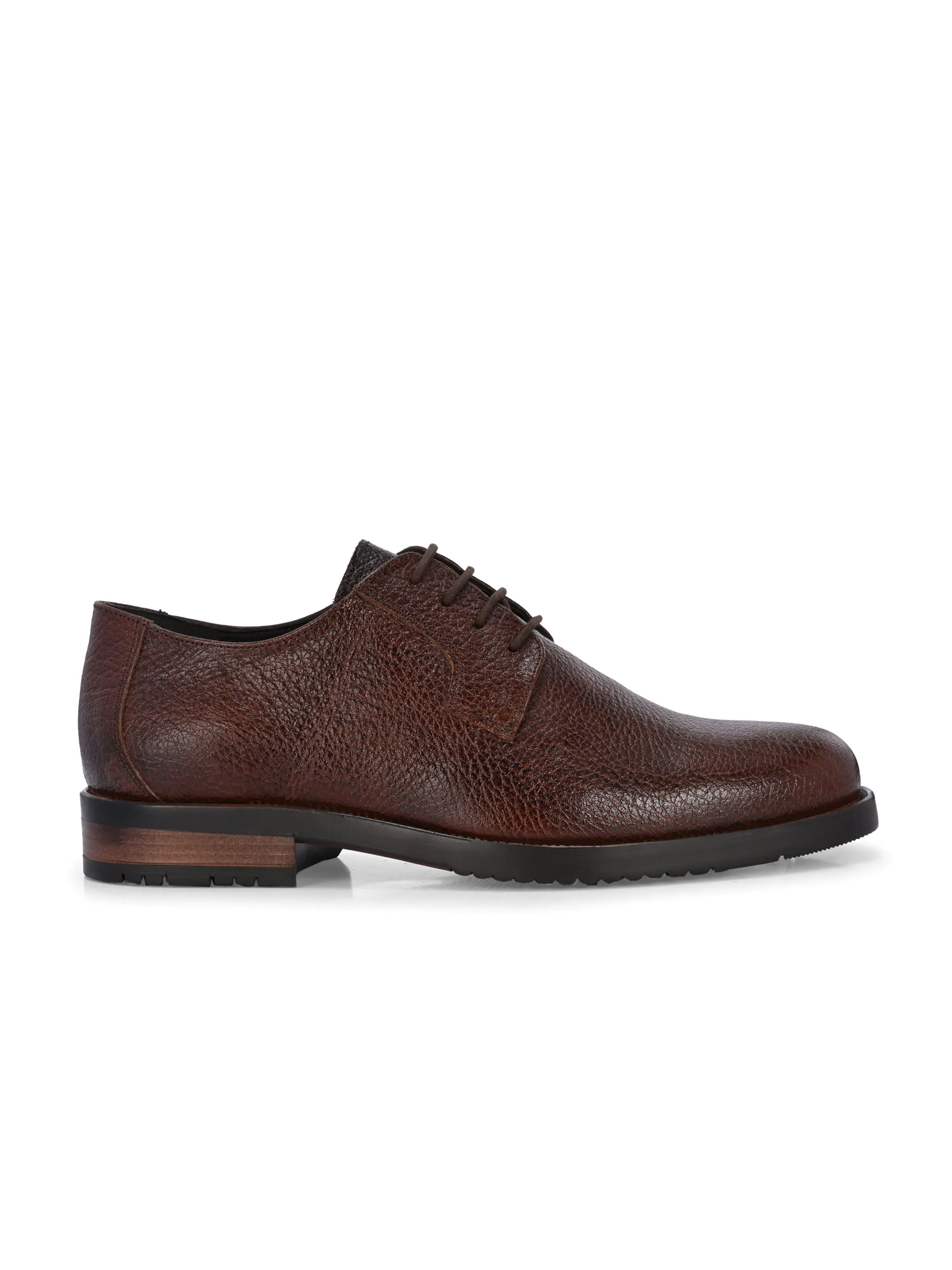CARLO ROMANO BY WASAN TAN COLOR PREMIUM STYLISH GENUINE LEATHER SHOES FOR MEN