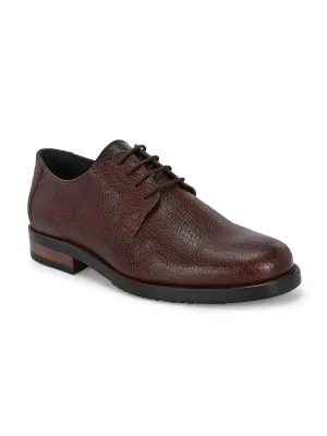 CARLO ROMANO BY WASAN TAN COLOR PREMIUM STYLISH GENUINE LEATHER SHOES FOR MEN