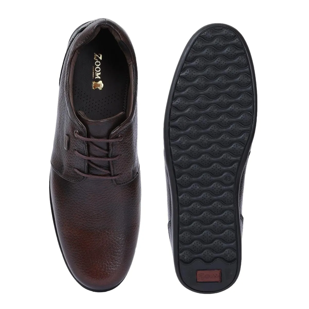 Casual Lace Up Shoes for Men in Genuine Leather NH – 77