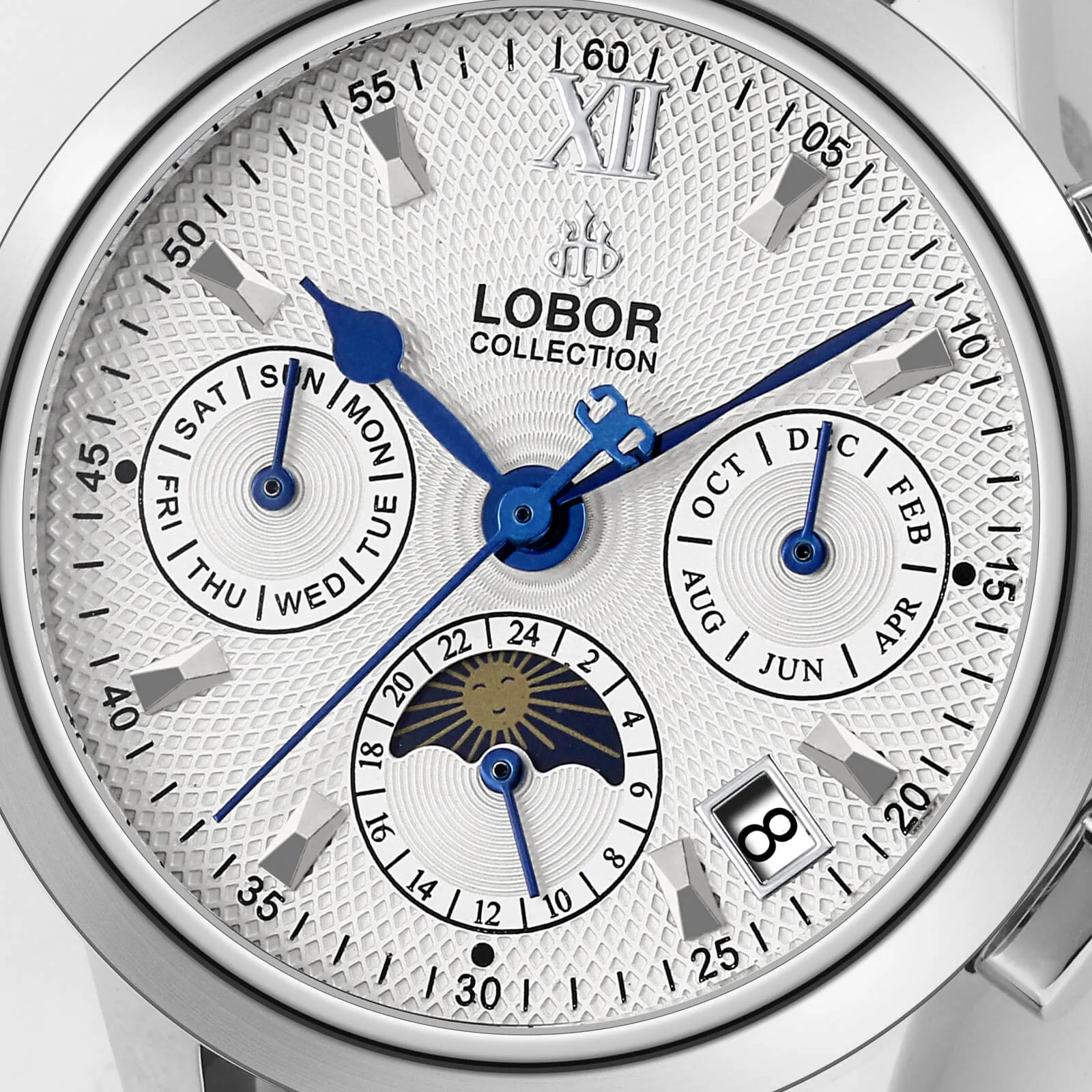 Cellini Des Voeux White 34mm