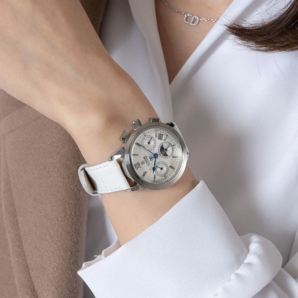 Cellini Des Voeux White 34mm