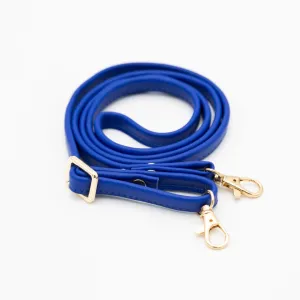 Cobalt Blue Leather Strap ( gold fittings)
