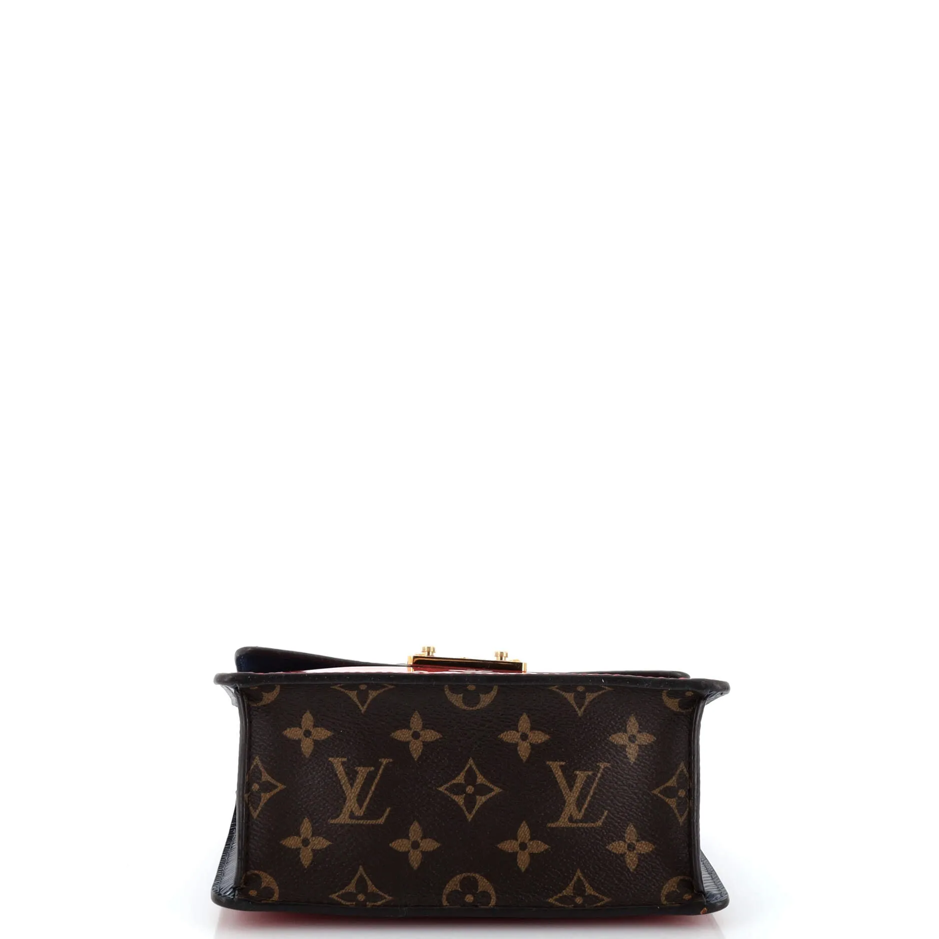 Designer Spring Street NM Handbag Monogram Vernis with Monogram Canvas and Epi Leather