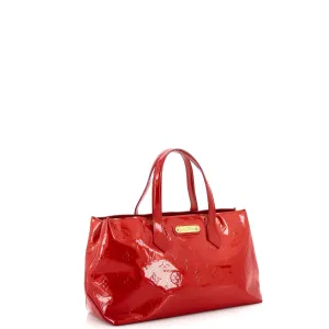 Designer Wilshire Handbag Monogram Vernis PM