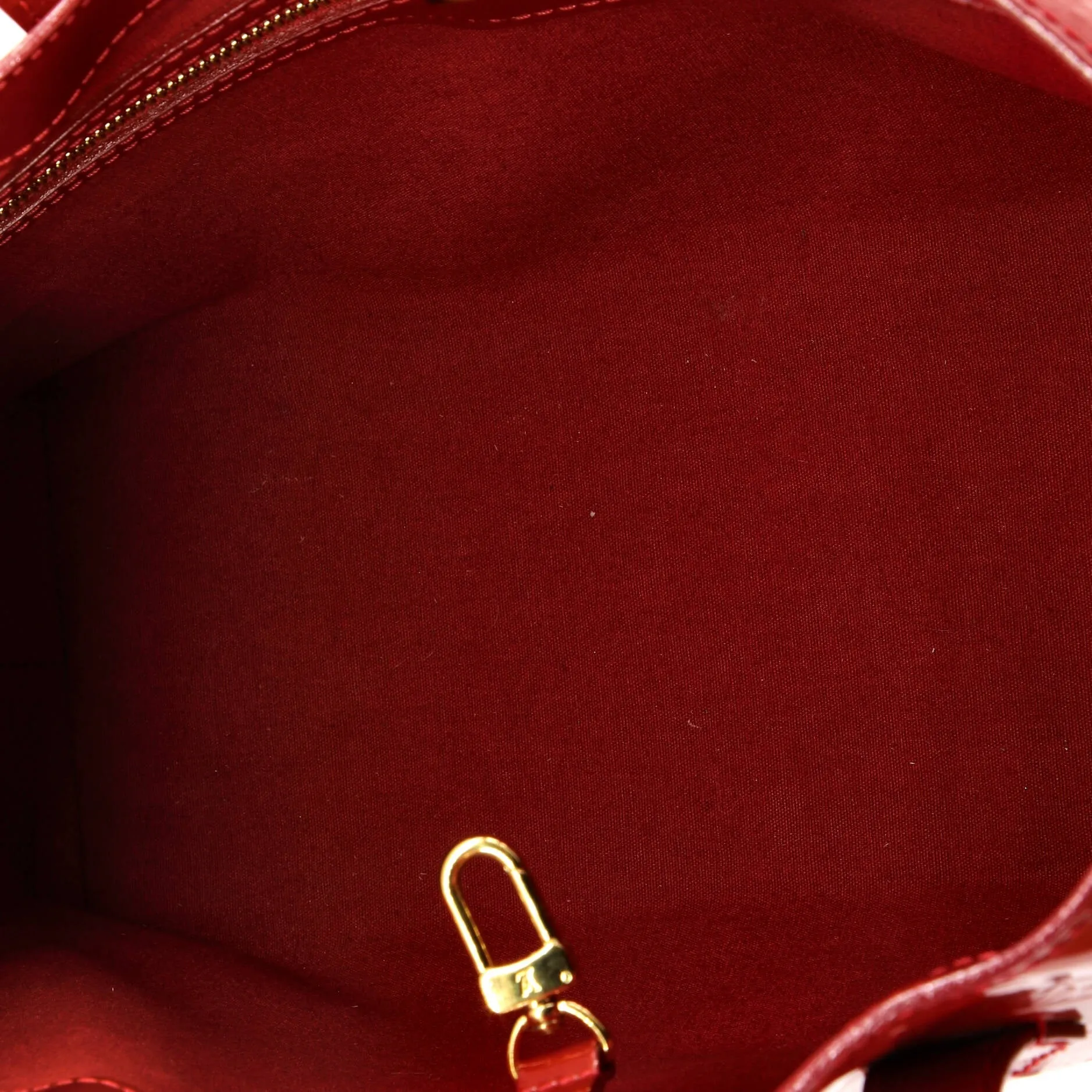 Designer Wilshire Handbag Monogram Vernis PM