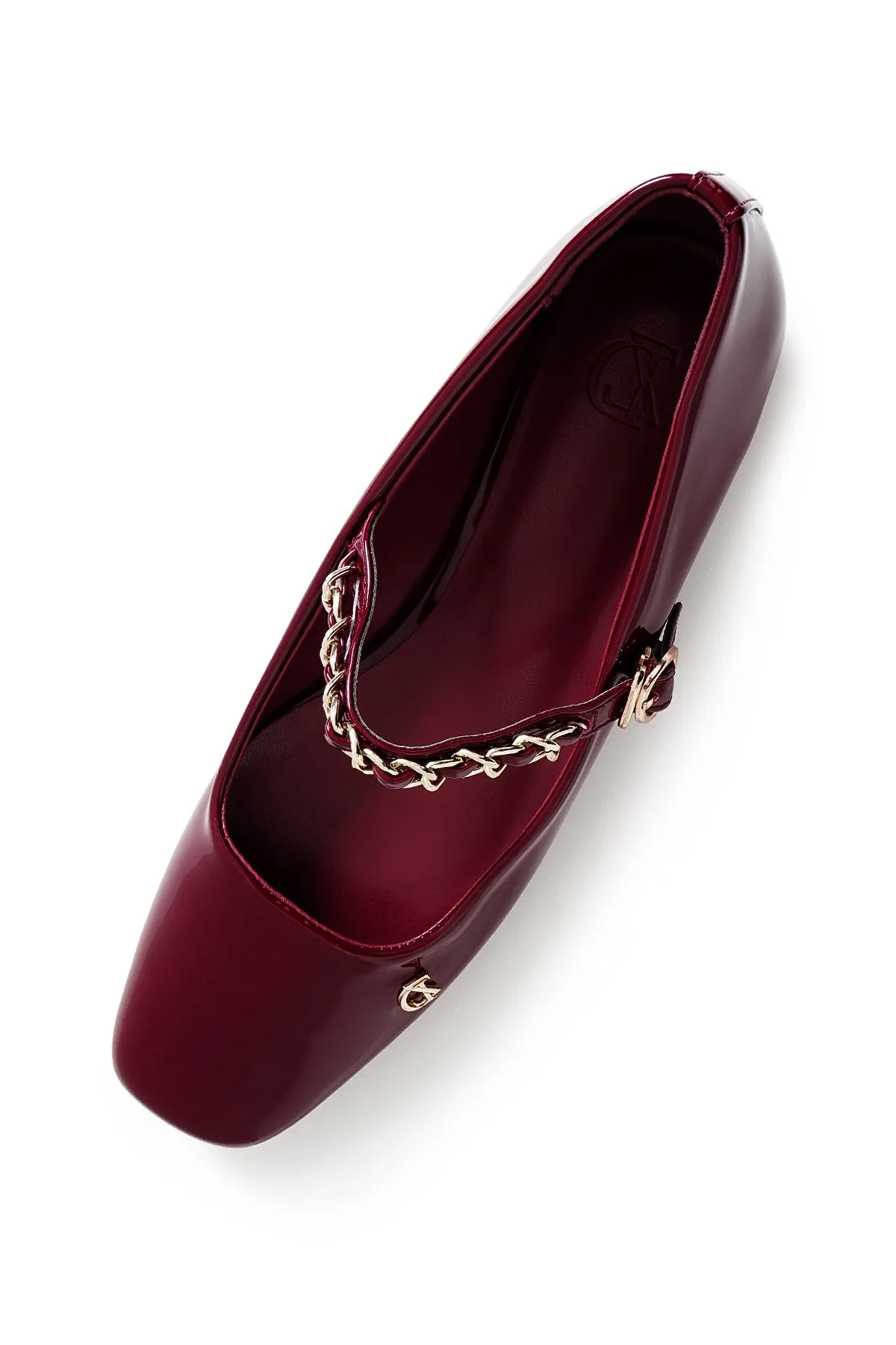 Ella Ballerina Shoes - Maroon