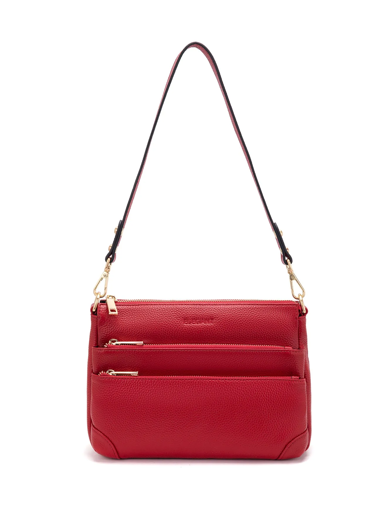 FAITH LEATHER CROSS BODY BAG- E1-0749-FIRE- NEW IN