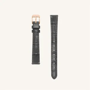 Grey Leather Strap