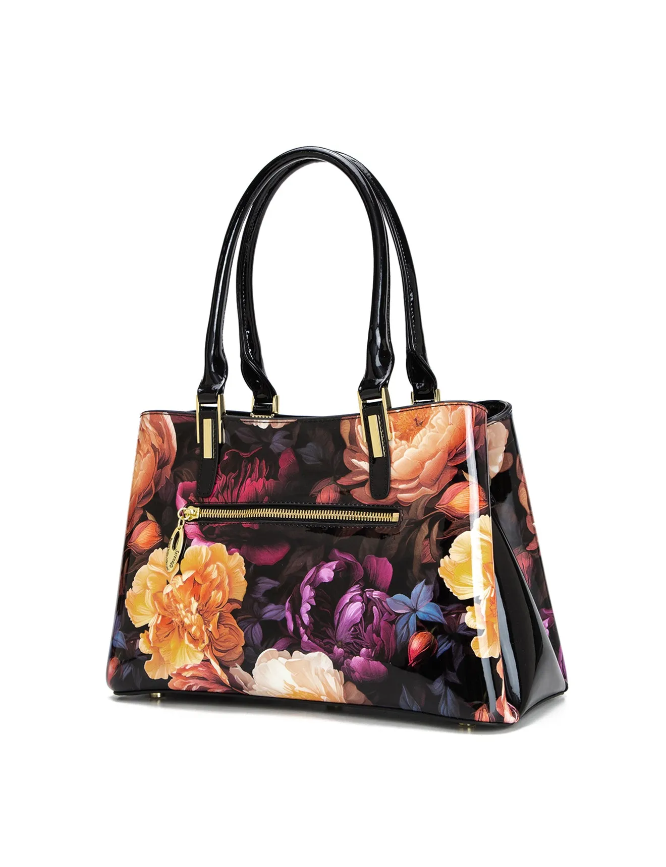 HARRIET GRIP HANDLE  LEATHER BAG-SF28-0378- NEW IN