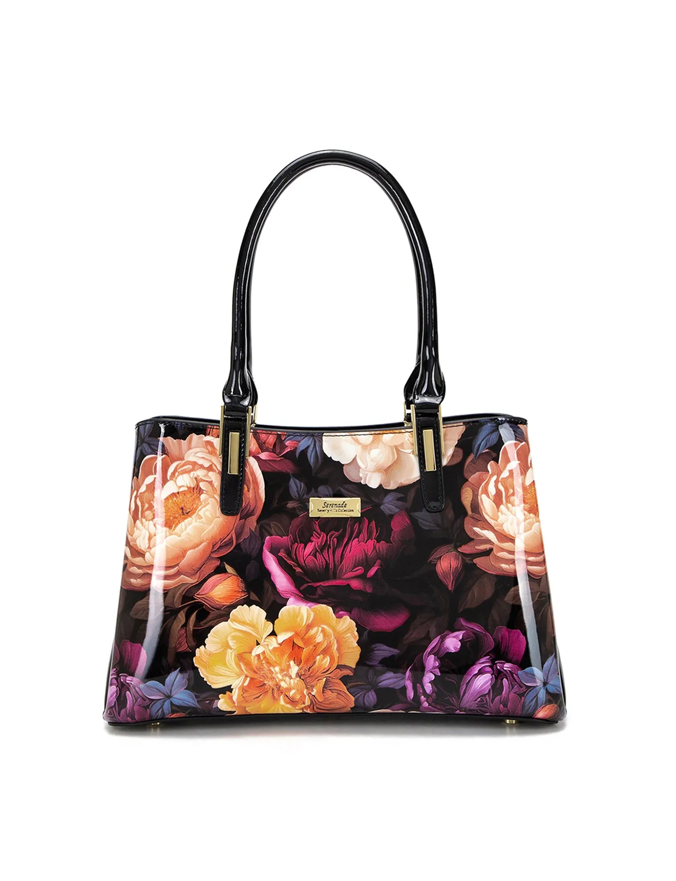 HARRIET GRIP HANDLE  LEATHER BAG-SF28-0378- NEW IN