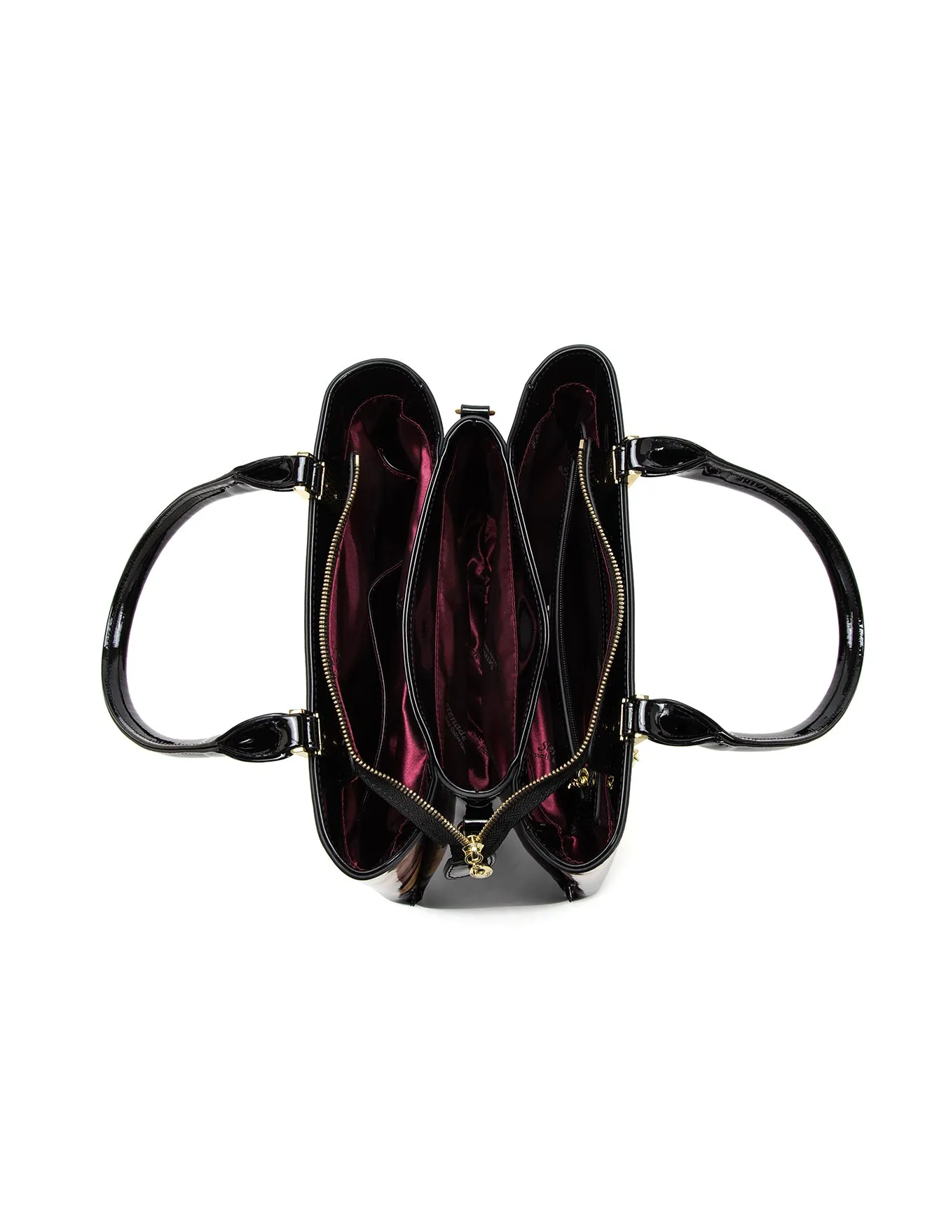 HARRIET GRIP HANDLE  LEATHER BAG-SF28-0378- NEW IN