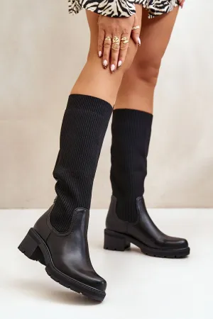 Heel boots
