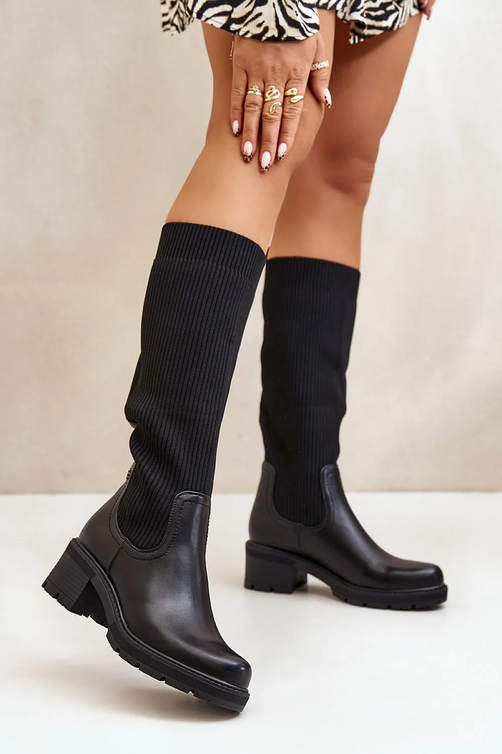 Heel boots