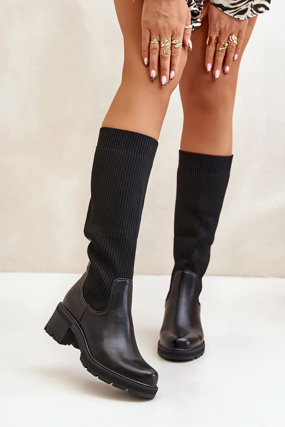 Heel boots