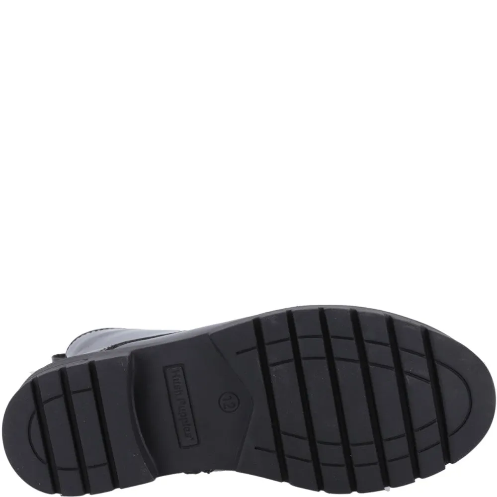 Hush Puppies Lauren Patent Senior School Shoes