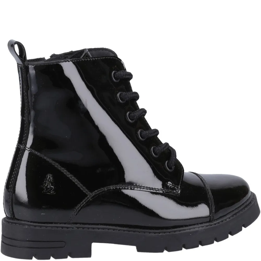 Hush Puppies Lauren Patent Senior School Shoes