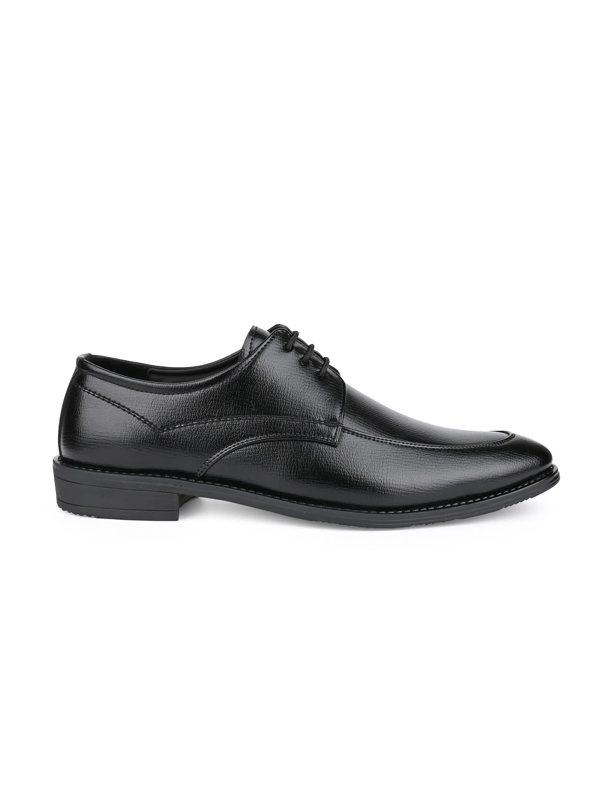 Hydes N Hues Men Black Printed Lace-ups