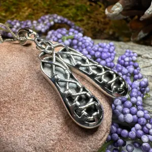 Irish Dance Shoes Necklace