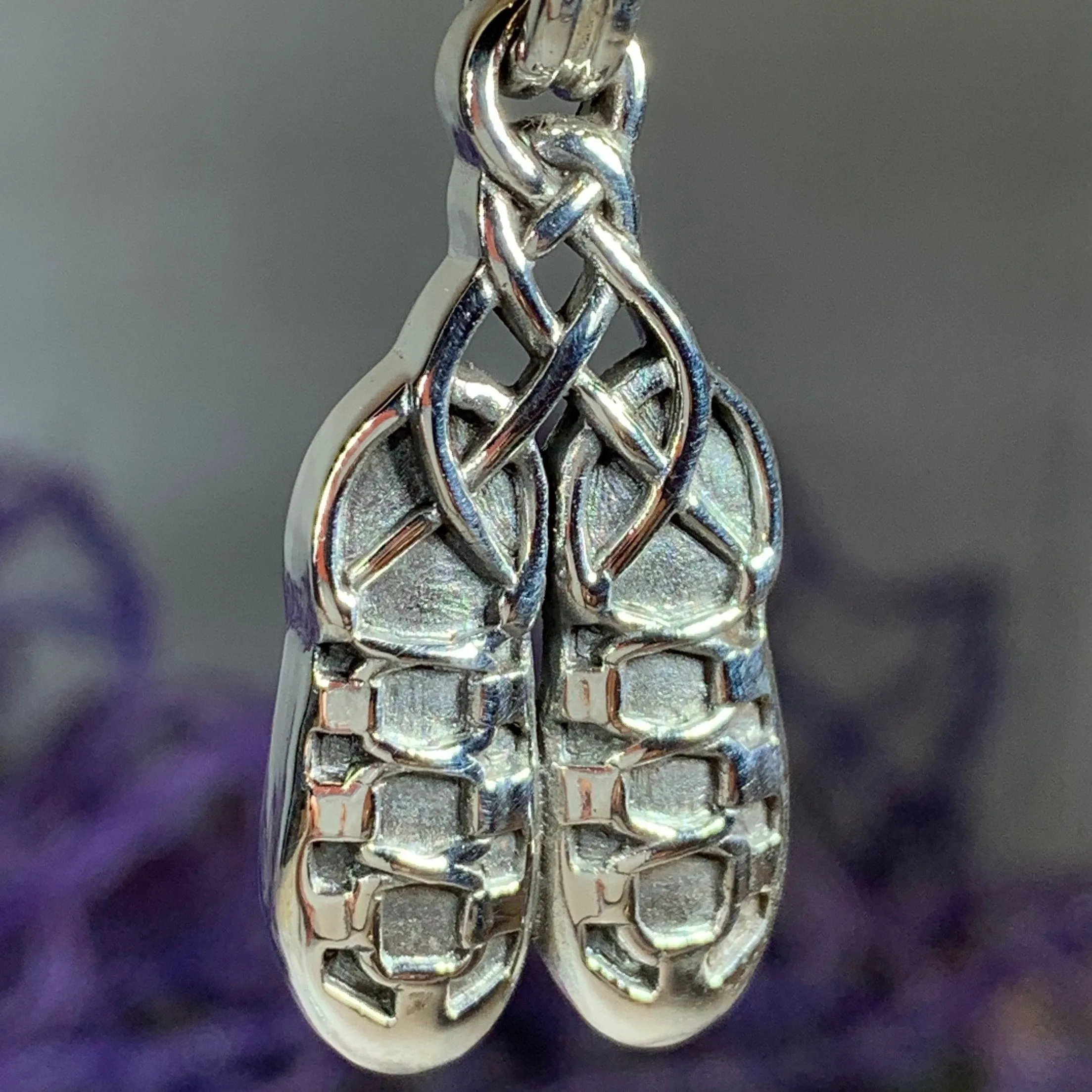 Irish Dance Shoes Necklace