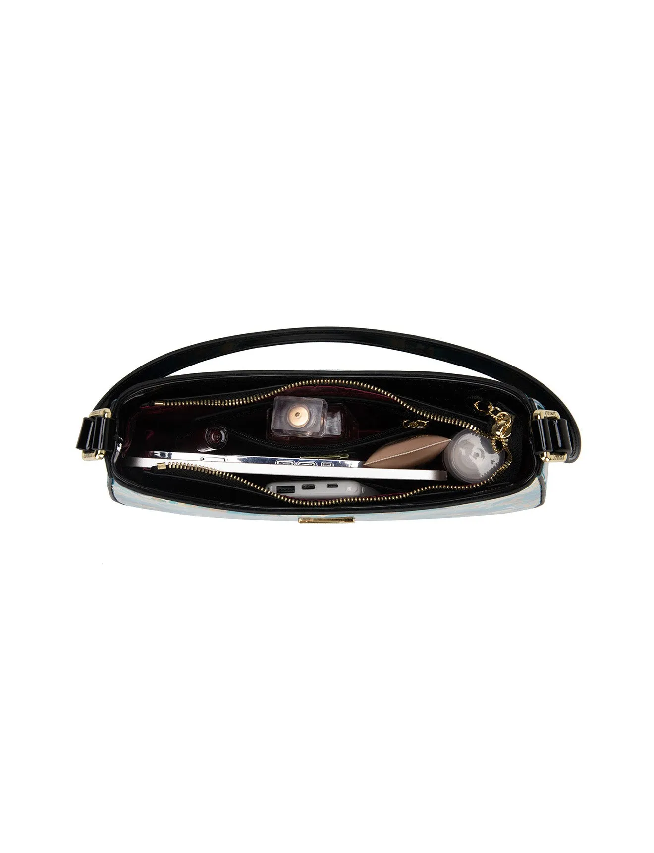 KIRRILY PATENT LEATHER BAG WITH RFID- SN94-0821