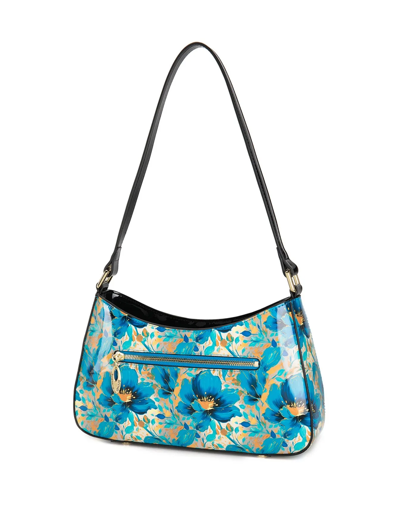 KIRRILY PATENT LEATHER BAG WITH RFID- SN94-0821