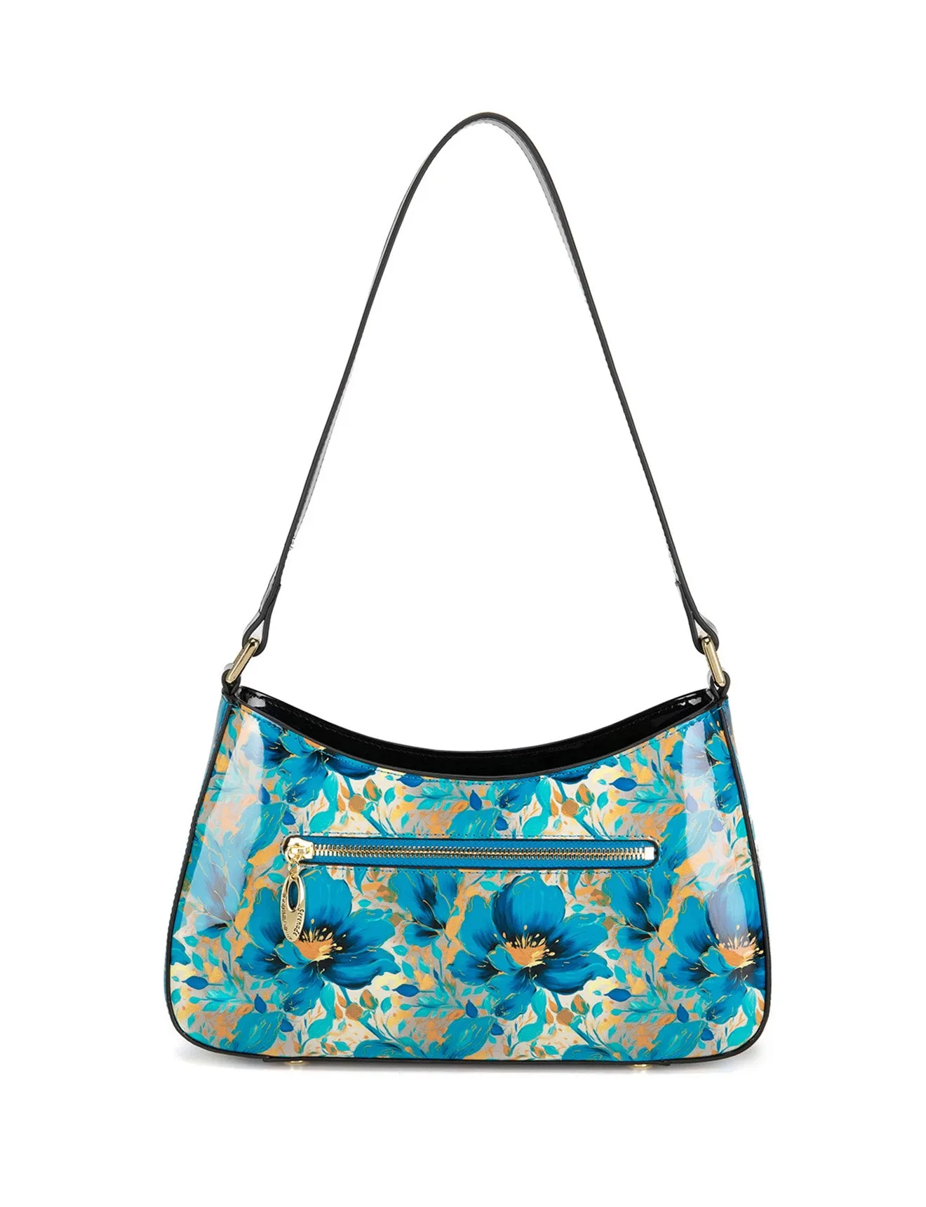 KIRRILY PATENT LEATHER BAG WITH RFID- SN94-0821