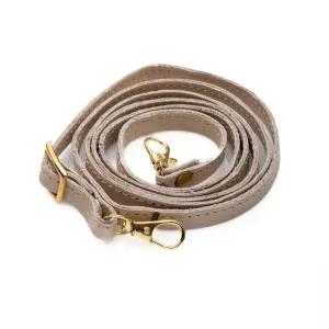 Latte Leather Strap (w Gold Fittings)