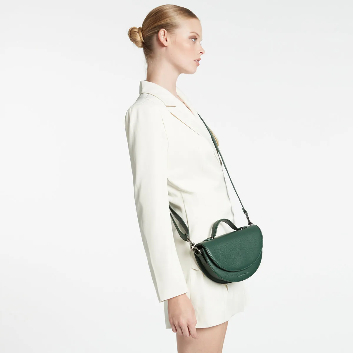 Leather Strap Wide - Green