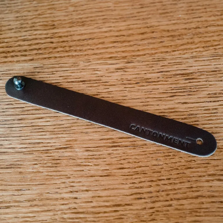 Leather Woggle - Chocolate
