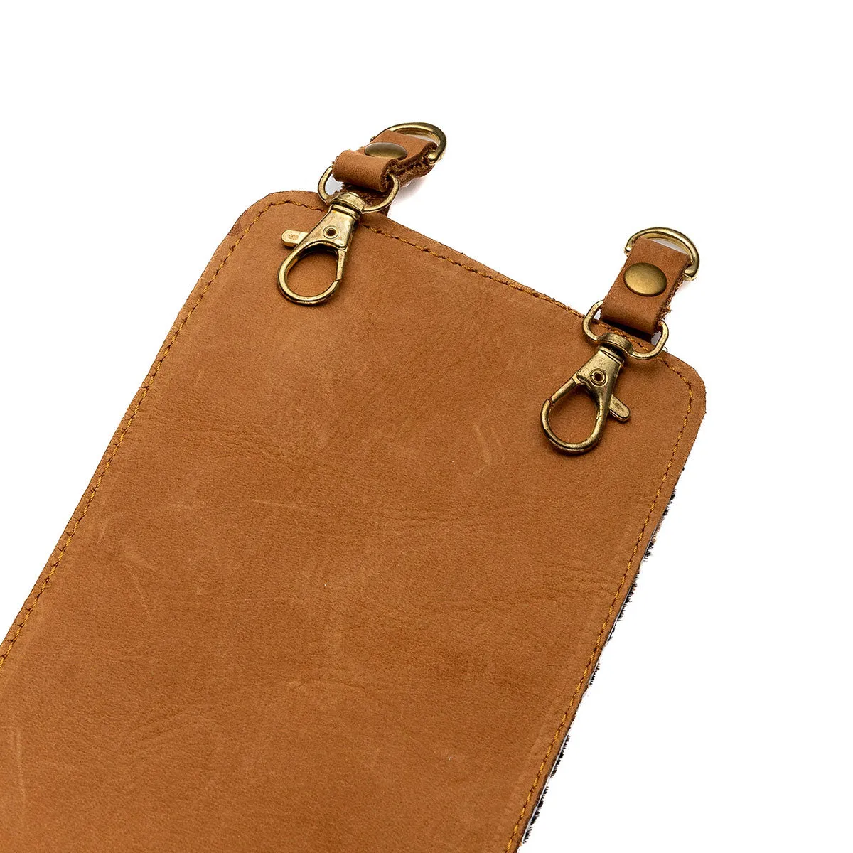 Leopard Leather Purse & Strap